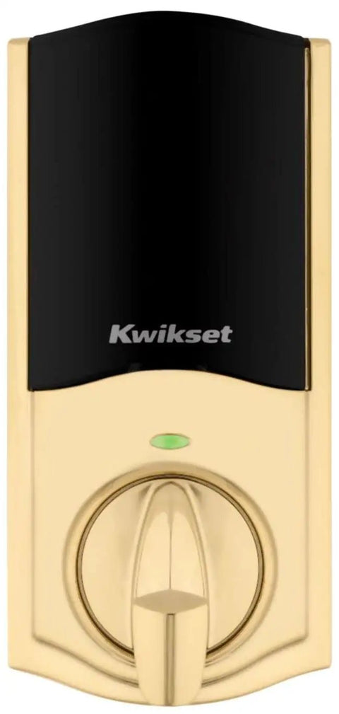 Traditional Home Connect Keypad Smart Lock Deadbolt With 10 Button Keypad One Touch Locking 250 User Codes Z Wave 700 SmartKey rear view