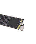 46 Pieces NVMe M.2 SSD Mounting Screws Kit With Magnetic Screwdriver shown attached to a motherboard corner