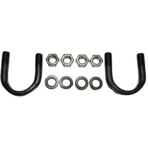 Rear Drive Shaft Center Support And Universal Joint U Bolt Kit Replacement For Chevy Silverado 2500 2008 2009 2500HD 2007 2016 3500 2008 2009 3500HD 2007 2016 Heavy Duty Upgrade With Easy Install U-bolts, nuts, and washers