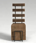No Nonsense Heavy Duty Steel Box Cart With Smooth Rolling Casters holding stacked cardboard boxes for organized storage.