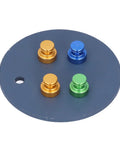 Magnetic Welding Bracket Set Soldering Holder for Circuit Boards with four colorful magnets on fixed plate