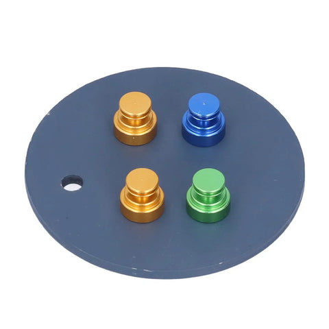 Magnetic Welding Bracket Set Soldering Holder for Circuit Boards with four colorful magnets on fixed plate