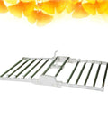 Heavy Duty Foldable Multi Layer Pants Hangers Crafted From Durable Stainless Steel for space-saving closet organization.