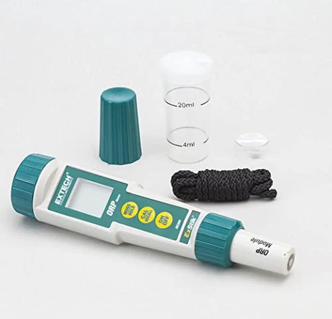 ORP Meter With Flat Surface Electrode Waterproof And Built Tough 1 mV Resolution Memory And Analog Bargraph For Pool Spa