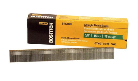 5/8 In 18 Gauge Brad Nails Wire And Paper Collated For Framing Crating And Trim Work Thickcoat Galvanized Coating Box