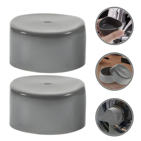 4 Pack Trailer Wheel Hub Bearing Caps Rubber Grease Dust Covers Replacement Protector Snug Fit Rubber Caps for Boat Trailer Axle Bearings