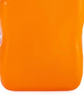 No Sweat Five Point Five Gallon Square Jug Bundle In Loud Orange, showing heavy duty orange container side view.
