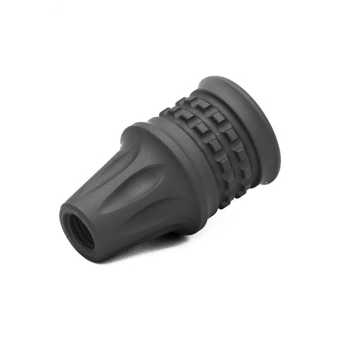 Rugged Aluminum Bolt Knob For Bergara And CZ 457 Threaded M6X1 With Black Anodized Hard Coat Finish, machined from premium billet T6 aluminum