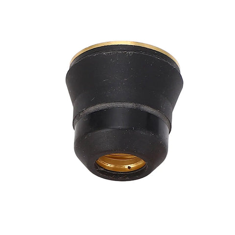 Fabater 24 Piece Plasma Cutting Torch Tip Kit brass nozzle with black rubber housing, suitable for PT-60 and PTM-60 cutters.