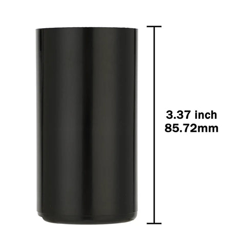 88-106 UF 330 VAC Round Motor Start Capacitor CD60 For Single Phase AC Motors Replacement, black cylinder, 3.37 inch tall