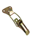 Two Piece Adjustable Sofa Bed Hinge Set For Easy Angle Adjustments, gold finish, heavy-duty metal, plum blossom style