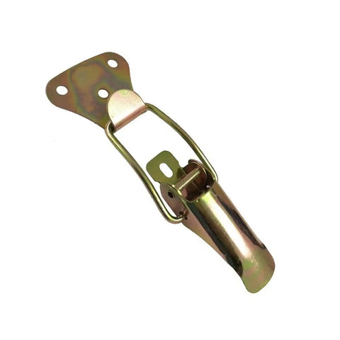 Two Piece Adjustable Sofa Bed Hinge Set For Easy Angle Adjustments, gold finish, heavy-duty metal, plum blossom style