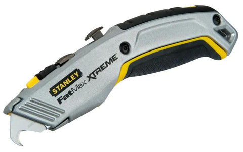 Pro Twin Blade Retractable Utility Knife With Interlock Safety Lock 2 In 1 Cutting Tool For Precise Cardboard Box Opening And Detail Work