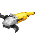 7 Inch Angle Grinder With 8500 RPM 4 HP For Heavy Duty Metal Cutting And Grinding Overload Protected Motor shown on white background.