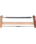 Medium Frame Saw Blade Replacement For Woodworking And Carpentry Smooth Draw Cut Design with thickened teak handle.