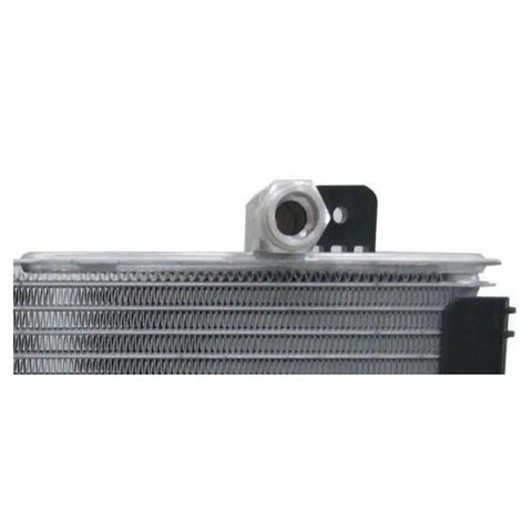 Super Cool Chevy And GMC Sierra 2500HD 3500HD Transmission Oil Cooler Fits 2015-2016 Heavy Duty Trucks POC253 GM4050131 Keeps Engine Chill And Reliable, silver finned aluminum unit