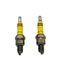 Two A7TC spark plugs from GY6 6-Pin AC CDI Box With Ignition Coil And A7TC Spark Plugs For 50cc 80cc 125cc 150cc Scooters ATVs Go Karts