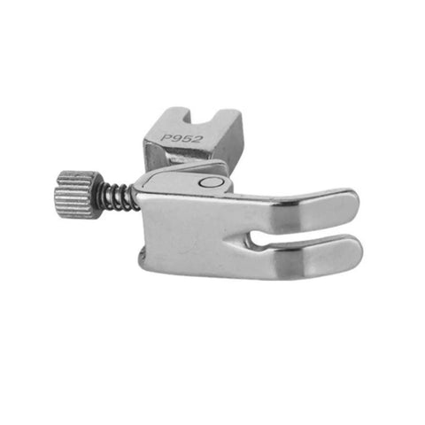 Pro-Grade Presser Foot For Industrial Lockstitch Sewing, Easy To Use And Durable Metal Foot, P952 Quilting Feed Walking Foot Fits Most Industrial Machines, Heavy-Duty Sewing Accessory For Professional Craft Projects, silver metal presser foot