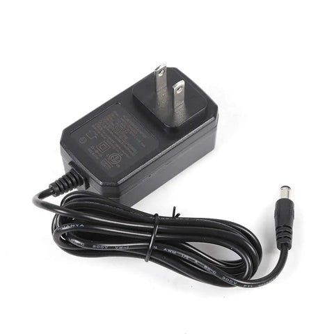 Rock The 16 5 In Electric Rotating Display Stand With Heavy 100 Kg Load For Smooth 360 Spin Photography And Video Shots Plus Remote Control Speed Adjust For Jewelry and E-Commerce Selling power adapter with two-prong plug.