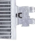 Premium Automatic Trans Oil Cooler Kit Fits BMW 430i XDrive Gran Coupe 2023-2025-Heavy-Duty Cooling Swap For 7-Speed-Easy Install OEM MB4050101 Replacement Part, aluminum fin cooler side view