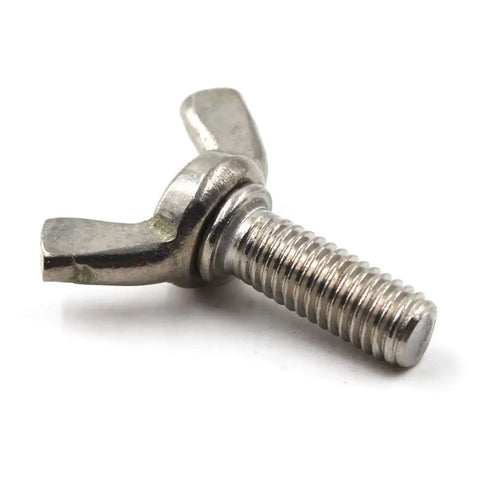 Heavy Duty 304 Stainless Steel Wing Bolts And Butterfly Screws M8x30 Knurled Finger Grip Hardware Rust Resistant Quick Release Fasteners Tool Shed Ready For Engine Swaps And Outdoor Gear 10 Piece Set