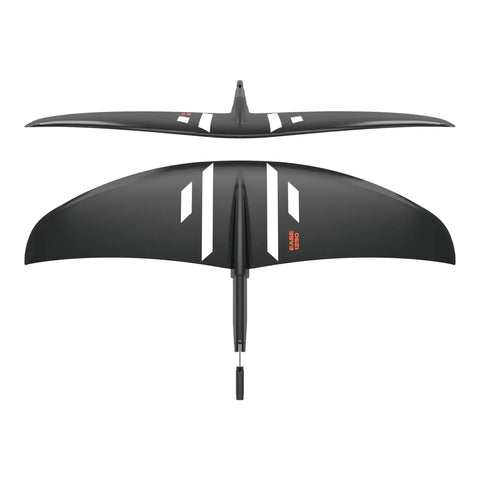 One-Lock Wake Foil Quick Start Package With Ease 1250 Front Wing Verse 270 Tail 72cm Aluminum Mast And Optional WF-2 V6 Board