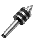 2MT Morse Taper Live Center 60 Degree With Triple Bearing Design For Lathe And CNC Work Maximum 5000 RPM Hardened Tool Steel