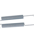 Straight Up And Rock Solid Replacement Tension Springs For Recliner Sofa Chair Bed Mechanism Assist Lock System Six Quarter Inch Overall Length Zero Fuss Set Of Two Units, silver, 6-1/4 inch coils.