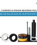 Carrier And Pinion Bearing Puller For Dana 30 40 60 70 80 And Ford 10.25 Clamshell Design Heavy Duty Tool with clamshells