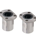 Upgrade Your Rig With Two Smooth Linear Motion Bearing Ball Slide Block Ellipse Flange Accessories For Machinery That Rock And Reduce Friction Like A Charm! pair of steel linear bearing flange blocks