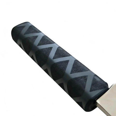 Close-up of ergonomic handle on Professional Dinging Spoon Slapper For Auto Body Dent Repair And Metal Panel Smoothing And Alignment Tools