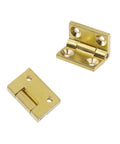 Compact Brass Cabinet Hinges For Jewelry Boxes And Dollhouse Models 4 Pack 90 Degree Small Butt Hinges With Screws