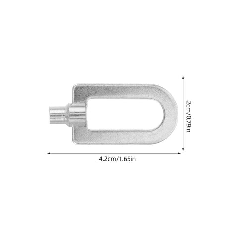 Dent Puller Ring Set For Auto Body Repair, 10 Pcs Aluminum 4mm Rings, Easy DIY Car Dent Tool Kit For Quick Panel Repair And Restoration, Durable Aluminum Repair Rings, 4.2cm silver ring