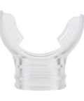 Disposable Dive Mouthpiece For Regulators Transparent Silicone Snorkel Mouthpiece Comfortable Spare Replacement For Your Dive Gear Fits Most