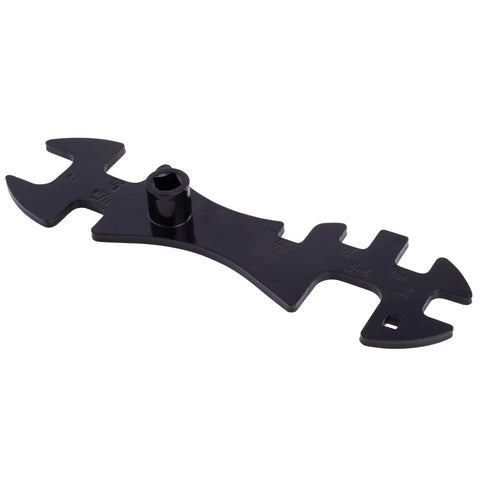 10 Way Cylinder Welders Wrench Kit With 7/16 Inch To 1 1/8 Inch Openings Forged Steel Socket Tool on white background