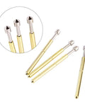 100 Pcs P75-E2 Spring Test Probes Pogo Pins For PCB Testing, E Type Conical Head, 1.3mm Tip, 16.5mm Length, Durable Spring Contact Probes