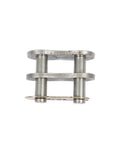 80 Roller Chain Heavy Duty 10 Foot Chain With Connector And Extra Connector Carbon Steel Heat Treated Built Tough Industrial Grade Chain