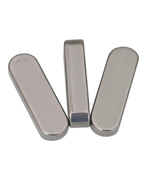 304 Stainless Steel Parallel Keys Set For M3 To M12 A Type Square And Rectangular Dowels With Round End Pins Includes M4x4 Three Pieces
