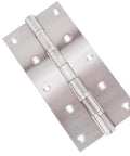 8 Inch Stainless Steel Ball Bearing Door Hinges For Heavy Duty Wood Doors With Square Corner One Eighth Inch Thick