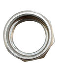 Top view of 1-1/4 Inch Male to 1 Inch Female NPT Reducer Bushing Pipe Fitting Stainless Steel 304 Adapter for Plumbing