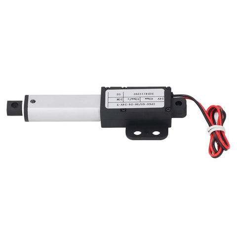 Mini Electric Linear Actuator 24V Dc Waterproof Motor Featuring 40Mm Hella Smooth Travel for DIY smart home projects.