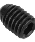 Premium M6 Carbon Steel Spring Plungers Rock Solid Ball Detent Screws Built Hardcore For Precision Clamping And Machine Fixtures Slick Operation 10 Piece Industrial Hardware Set close-up of black ball detent screw