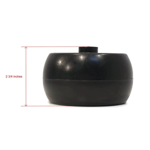 Side view of a 2 3/4 inch deck wheel from 12 Pack Deck Wheel Roller Kits For Toro Exmark Tractors 103 3168 103 4051