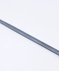 Coaxial centering indicator rod for milling machines; long silver metal shaft with a spherical tip and stepped end