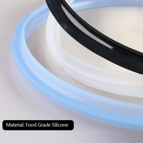 Three Pack 6 Qt Silicone Sealing Ring Set For Electric Pressure Cookers Replacement Gasket For Duo60 Lux60 Duo50 Smart60 Csg60