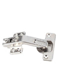 Soft Close 135 Degree Corner Cabinet Hinges With Built In Damper for hard to reach doors, stainless steel close-up view