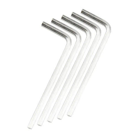 Straight Up Badass High Speed Steel Hole Saw Set 5 Piece Drill Bit Kit Includes hex wrenches for tool adjustments.