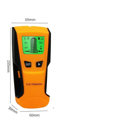 Hardcore Wireless Wall Scanner And Stud Finder With Straight Shooting Depth Detection Metal Pinpointer for locating wooden studs.