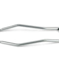 Two Piece Heavy Duty Steering Drag Link Set Left And Right Hand For Cub Cadet OEM 747-05425A 747-05424A Replacement Fits GT-2000 GT-2042 GTX-2100 GTX-2000 2012-2013 2014 Models, two silver metal drag links