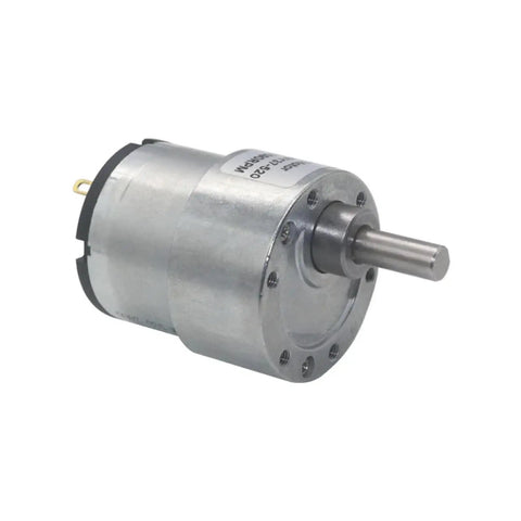 Robust Dc Reduction Gearbox Motor Delivering Beast Level Torque Ultra Quiet 12V 45Rpm precision assembly for home automation projects.